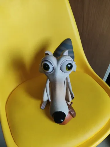 Boneco Scrat Grow Original Grande Completo + Noz (Usado)