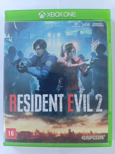 Jogo Resident Evil 2 Xbox One | Mídia Física | Funcionando 100%