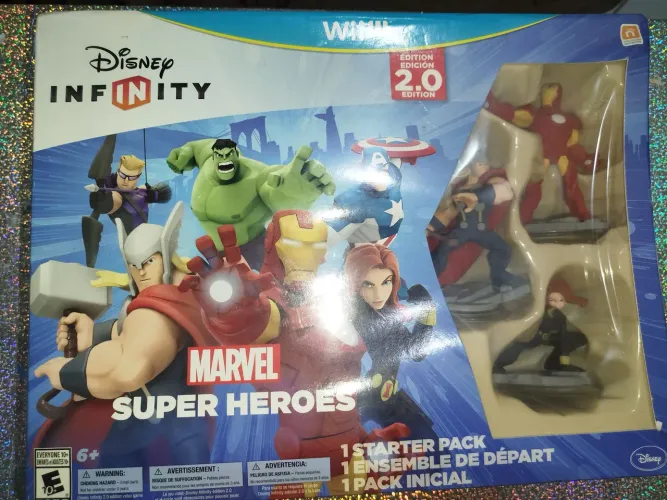 Disney Infinity 2.0 Marvel Super Heroes Starter Pack - Wii U ( LACRADO )