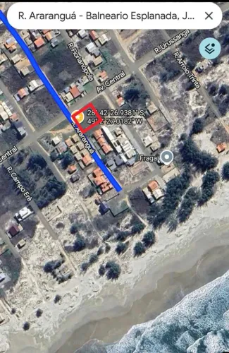 Dois terrenos à venda na Praia do Campo Bom - Jaguaruna/SC