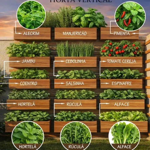 Horta suspensa