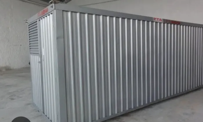 Container hidráulica e elétrica pronto para casa ou comércio