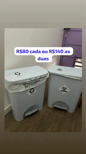 Lixeira estética