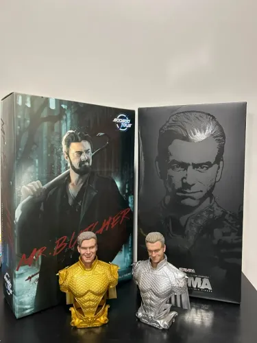 Capitão pátria homelander Toys Era + Bustos & Billy butcher soosootoys