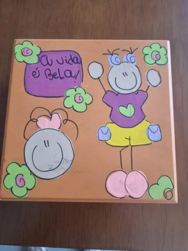 Porta Jóias de Madeira Infantil