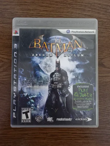 Batman Arkham Asylum com Manual
