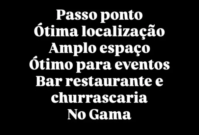 Restaurante bar e churrascaria
