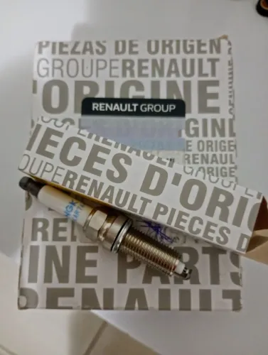Velas de ignição Renault. Caixa com 10 unidades, qualidade e durabilidade.