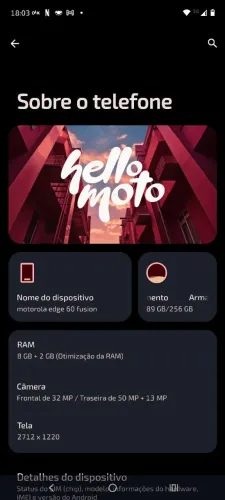 Motorola Edge 60 fusion