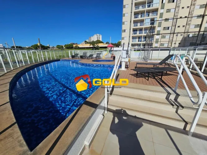 Apartamento para Locação em Uberlândia, Jaraguá, 2 dormitórios, 1 suíte, 2 banheiros, 1 va