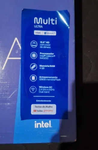 Notebook multilaser 3 meses de uso