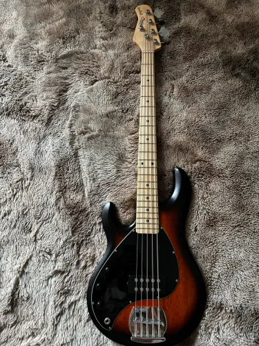BAIXO MUSIC MAN STERLING STINGRAY-5 VINTAGE SUNBURST SATIN