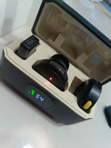 Microfone Lapela Duplo