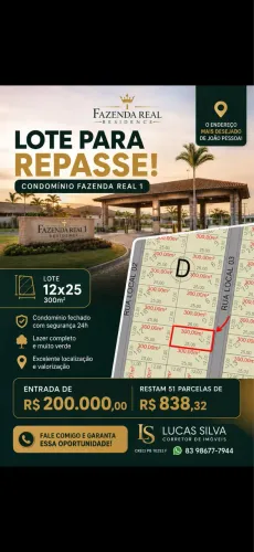 Fazenda Real 1 - Lote nascente