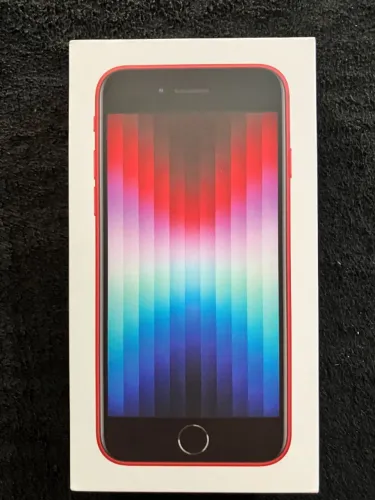 iPhone SE 3 Red 64GB Novo e Lacrado - Somente Belém e RMB