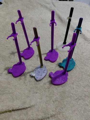 Kit de suportes monster high/ever after high 