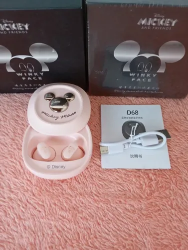 Fone de Ouvido Bluetooth Sem Fio Disney Mickey D68