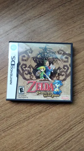 The Legend of Zelda - Phantom Hourglass - Nintendo DS jogo Americano usado Excelente