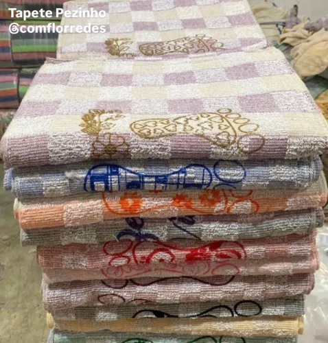 Tapete Pezinho - alta absorção - RECEBA EM CASA 