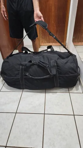 Mala militar de lona reforçada
