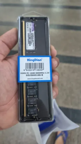 Pente de Memória RAM 16GB DDR5 4800mhz DIMM Kingdian