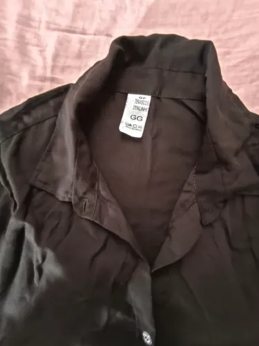 Camisa social com manga longa tamanho GG nunca usada