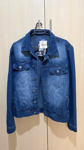 Jaqueta Jeans Bivik Masculina 