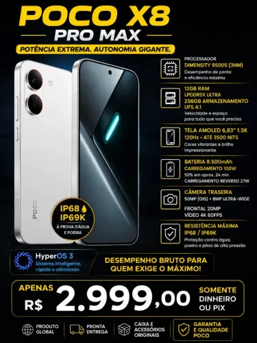 Poco x8 pro Max