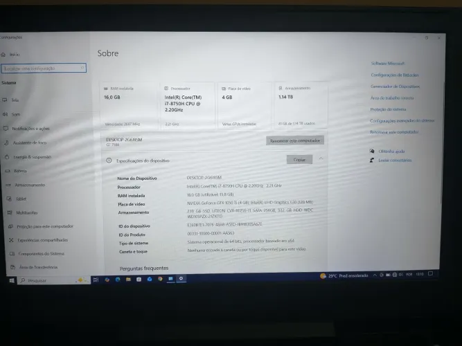 Notebook Gamer Dell G7 7588