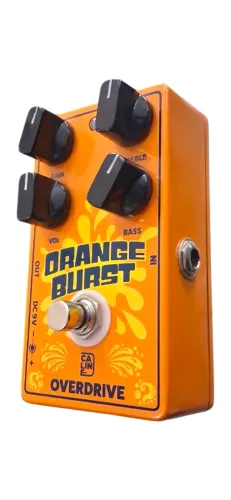 Pedal De Efeitos Caline Cp-516n Orange Burst Overdrive