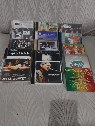 Lote de CDs Originais Bandas Brasileiras 