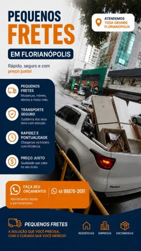 Fretes com qualidade e preço justo é aqui ?