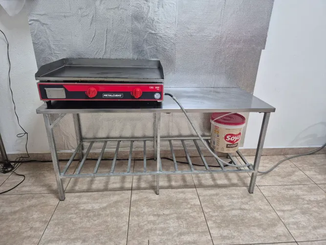 Mesa inox 160x60