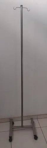 SUPORTE DE SORO INOX