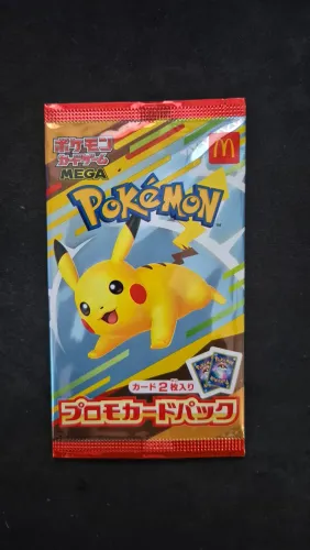 Booster pokemon Pikachu MCDONALD'S 