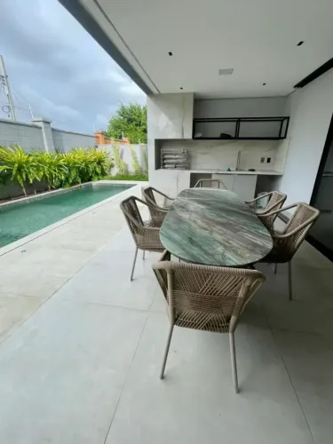 Casa mobiliada para locação no Condomínio Alphaville Paraíba