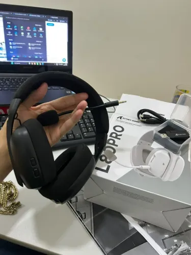 Head Set - L80 Pro - Attack shark semi novo