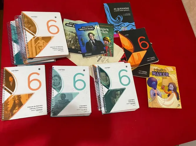 Vendo livro vortex 6 ano editora parque piaui 