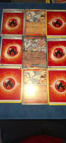 Combo Reshiram Carta Pokemon