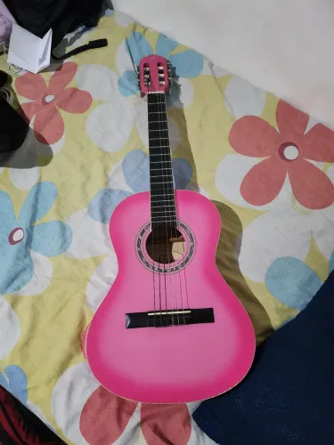 Violão rosa (aceito negociações)