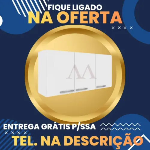 Armário Aerio Entrega Hoje Grátis para Salvador / Pague ao Receber