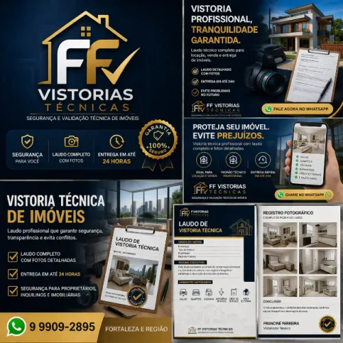 Vistoria de Imóveis Fortaleza | Laudo Técnico Residencial e Comercial com Fotos
