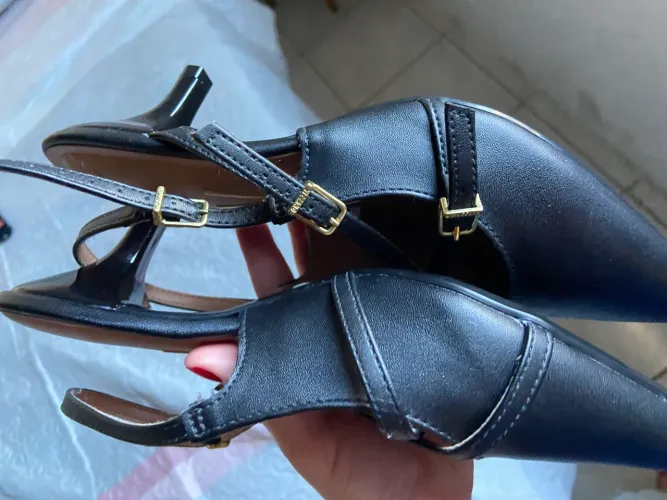 Scarpin sandália feminina sapato salto alto tamanho 35