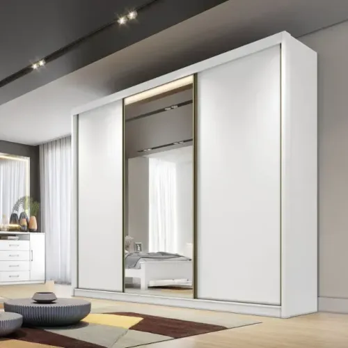 Guarda Roupa Diamond  2,40m  100% MDF  Produto Novo - Pronta Entrega
