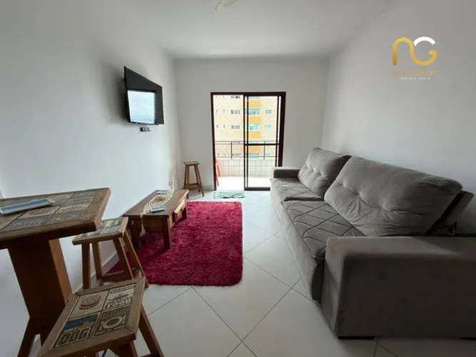 Apartamento com 3 dormitórios à venda, 117 m² por R$ 580.000,00 - Tupi - Praia Grande/SP