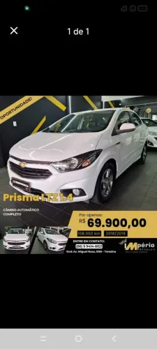 Chevrolet Prisma Sed. LTZ 1.4 8V Flexpower 4P Aut. 2018