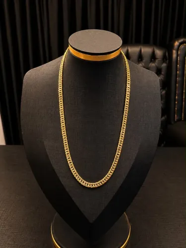 Corrente Grumet Duplo em Ouro 18k 750