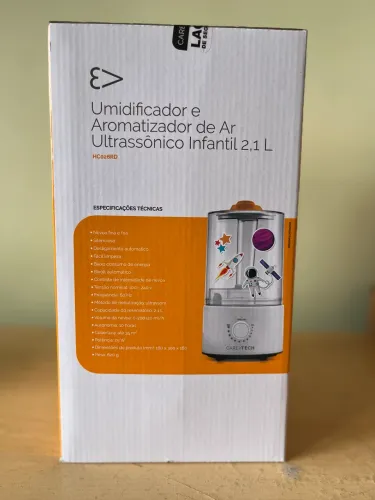 Umidificador e Aromatizador Infantil Caretech 2,1L
