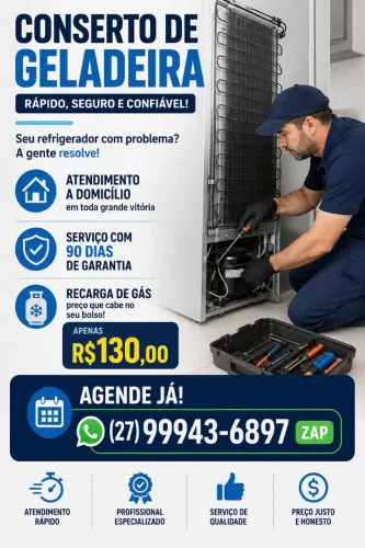 Conserto de Geladeira 