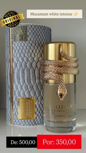 Perfume Árabe Musamam White Intense Lattafa 100ml Original